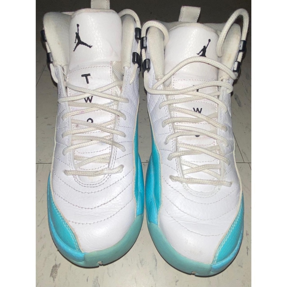Air Jordan 12 GS 'Light Aqua'
